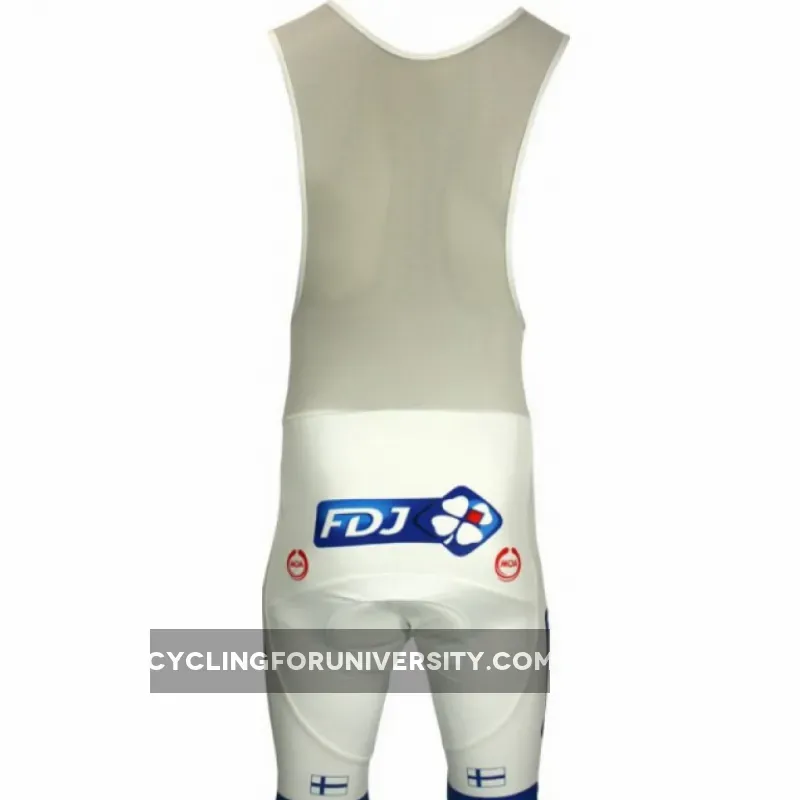 Francaise des Jeux (FdJ) finnischer Meister 2010 Profi-Team - Bib Shorts