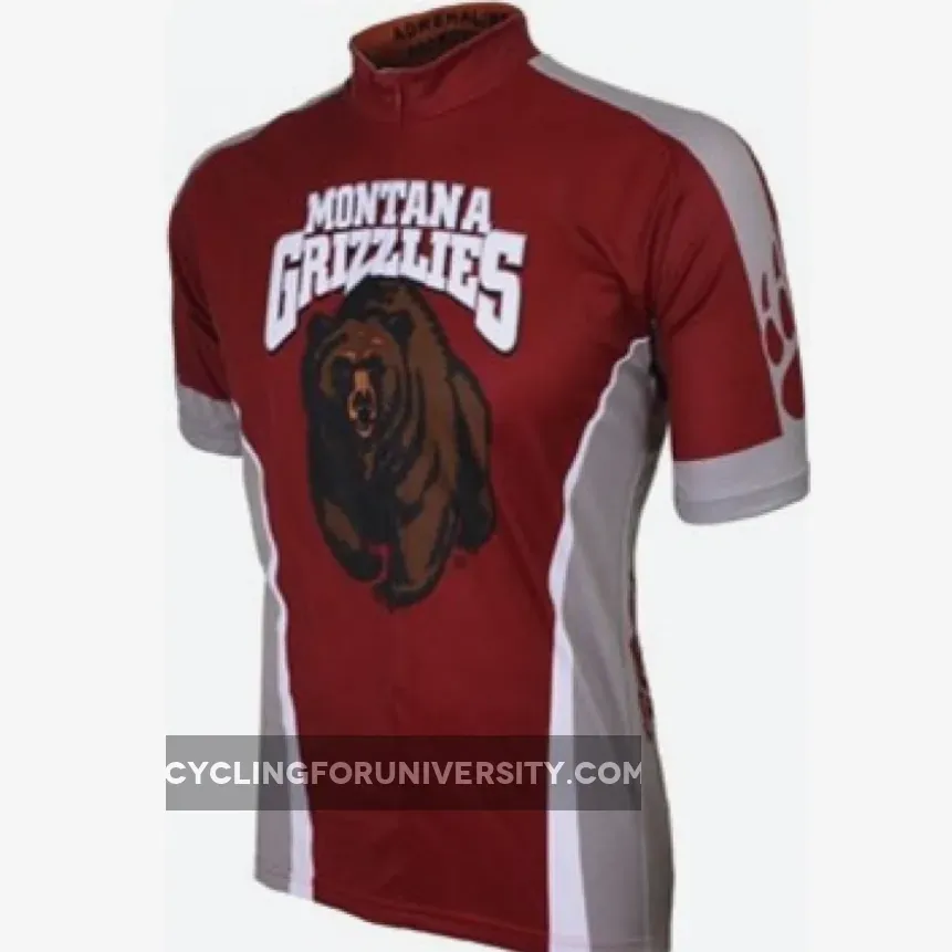 UM University of Montana Grizzlies Cycling Short Sleeve Jersey