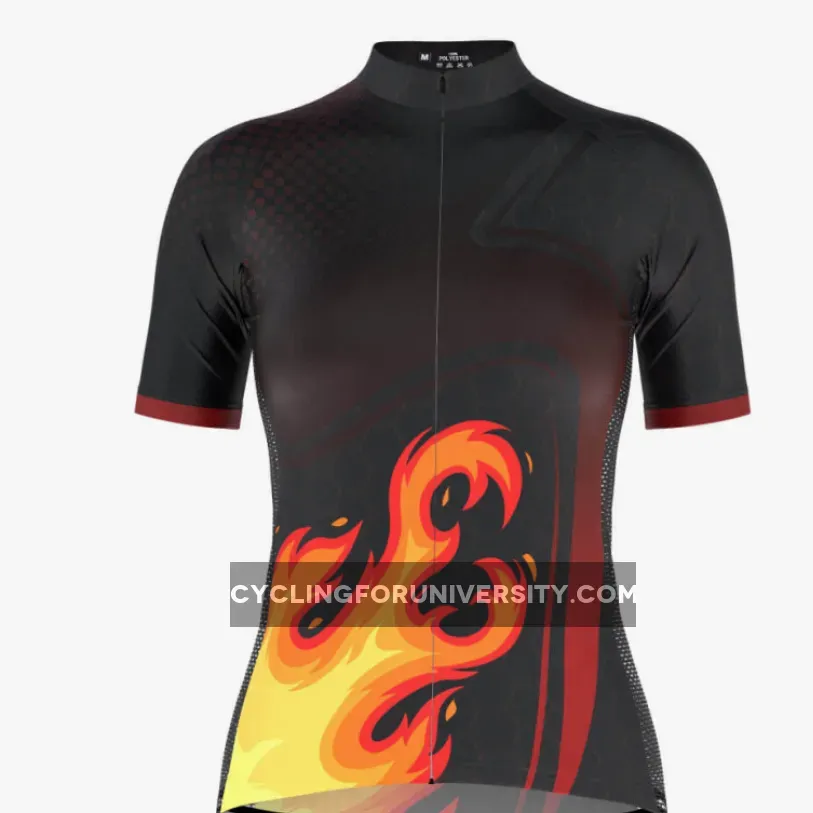 Women's On Fire Short Sleeve Cycling Jersey Outlet