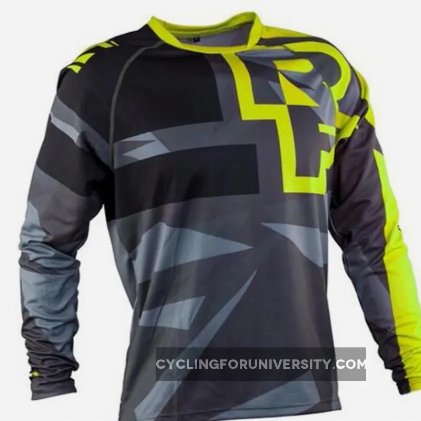 Men's Downhill Jerseys RACE FACE Mountain Bike MTB Shirts Offroad DH Motorcycle Jersey Motocross Sportwear Clothing FXR