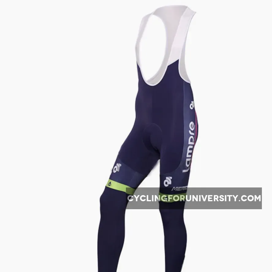 Pro Team Lampre 2014 Cycling Winter Bib Pants Brand New