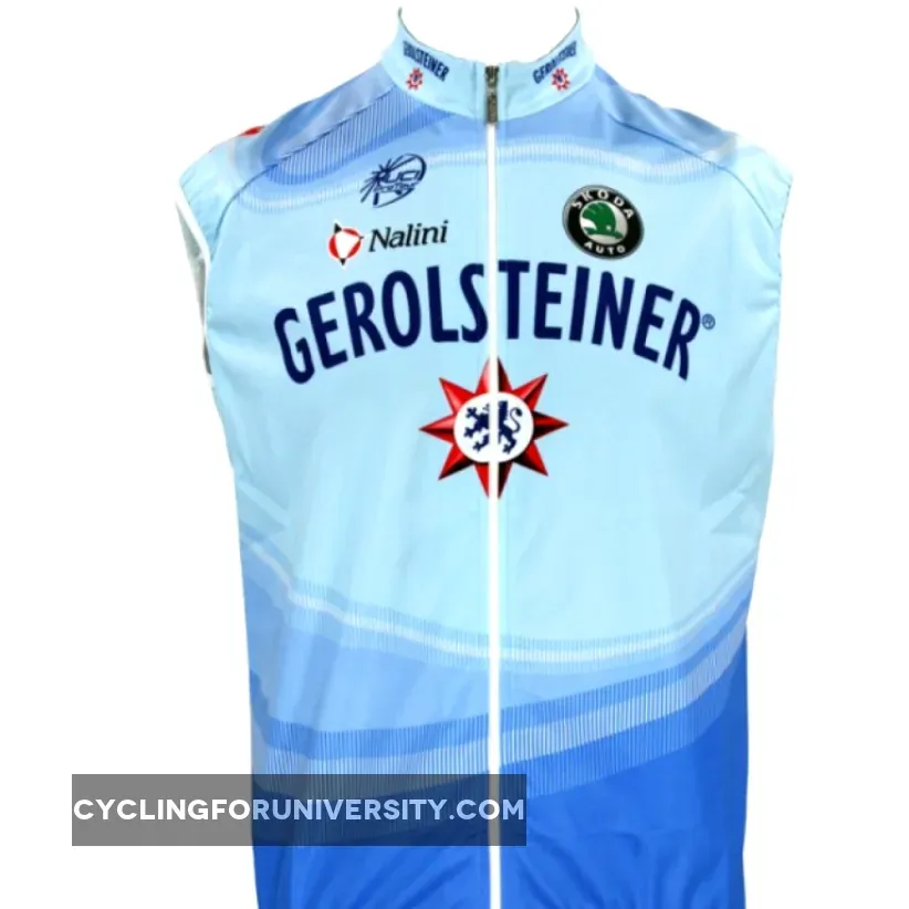 Gerolsteiner 2007 Radsport Profi-Team Sleeveless Jersey Vest