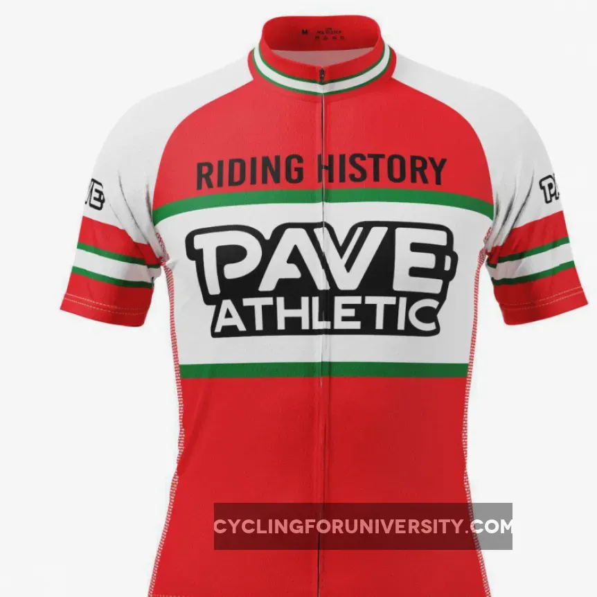 PAVE Athletic Gaseosa Retro Short Sleeve Cycling Jersey