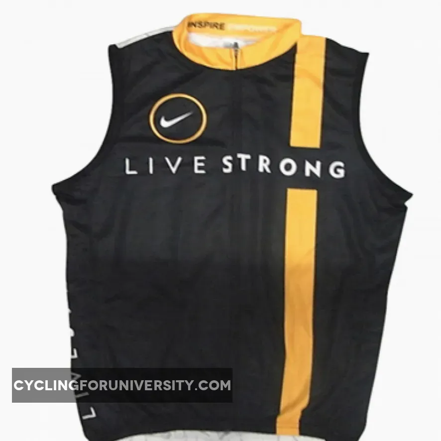 2011 Team Livestrong Cycling Winter Thermal Vest Brand New