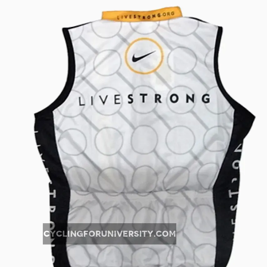 2011 Team Livestrong Cycling Winter Thermal Vest Brand New