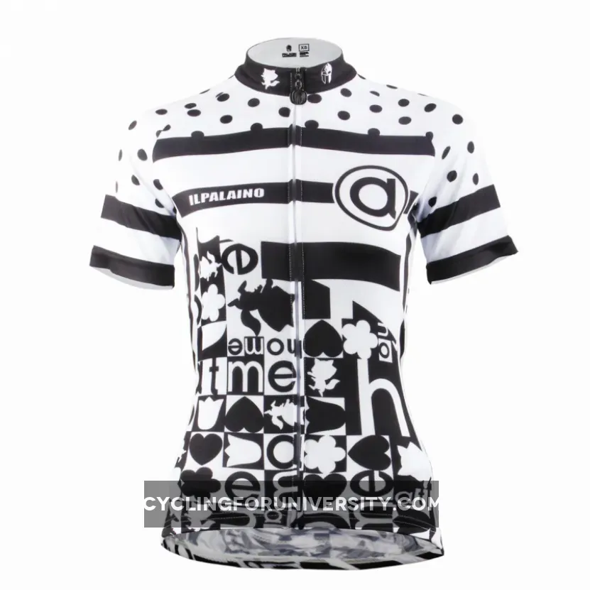 Ilpaladino Pocker Hearts,Spades, DiamOnds& Clubs Women's Breathable Quick Dry Short-Sleeve Cycling Jersey Bicycling Shirts Summer Sport Wear NO.630