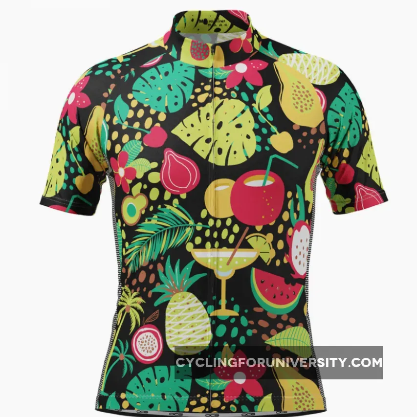 Men's Fruit Cocktail Short Sleeve Cycling Jersey