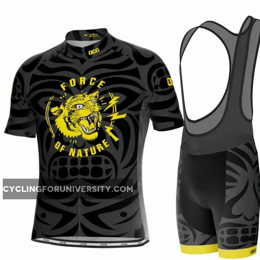 Men's Force of Nature Tribal Short Sleeve Cycling Kit