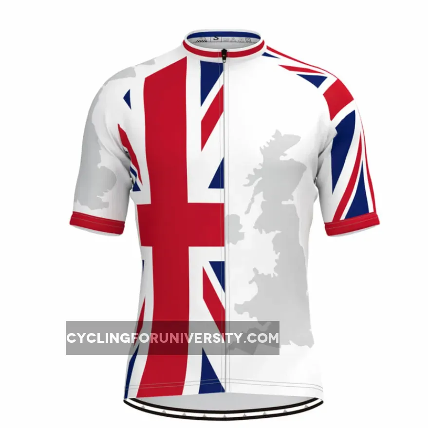 United Kingdom Flag Map Men's Cycling Jersey Online