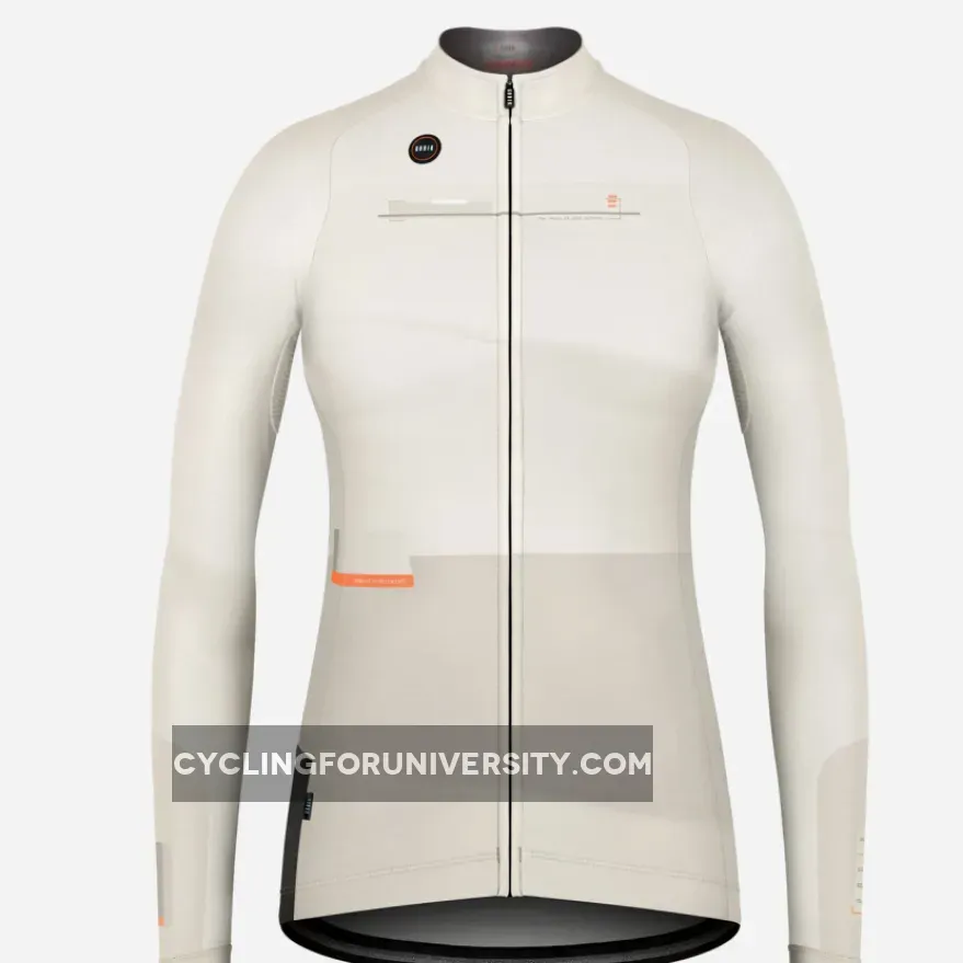 Gobik Pacer Denali long sleeves woman jersey - Beige
