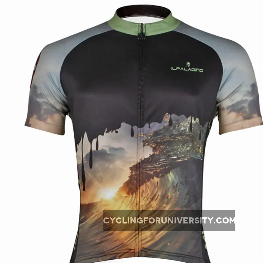 Nature Wave Sea Wave Men's Cycling Jersey NO.752 For Sale