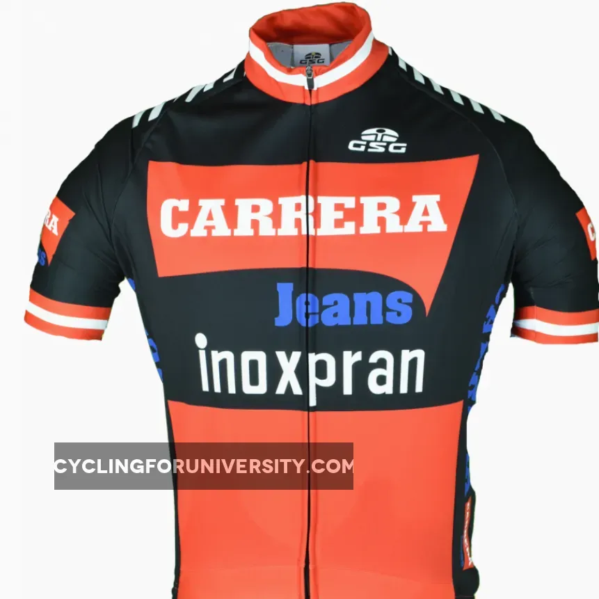 Carrera Retro Inoxpran Black Jersey, Brand New CAR20J2