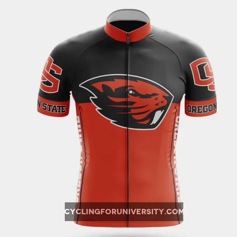 Oregon State University V2 - Men's Cycling / Jersey Only