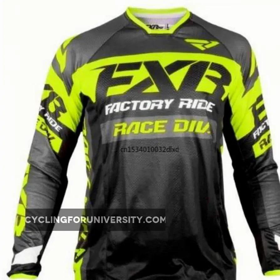 MTB jerseys DH Motocross MX FXR Long Sleeve MTB Jersey Cross-country Motorcycle Riding Downhill Jersey mtb jersey motocross
