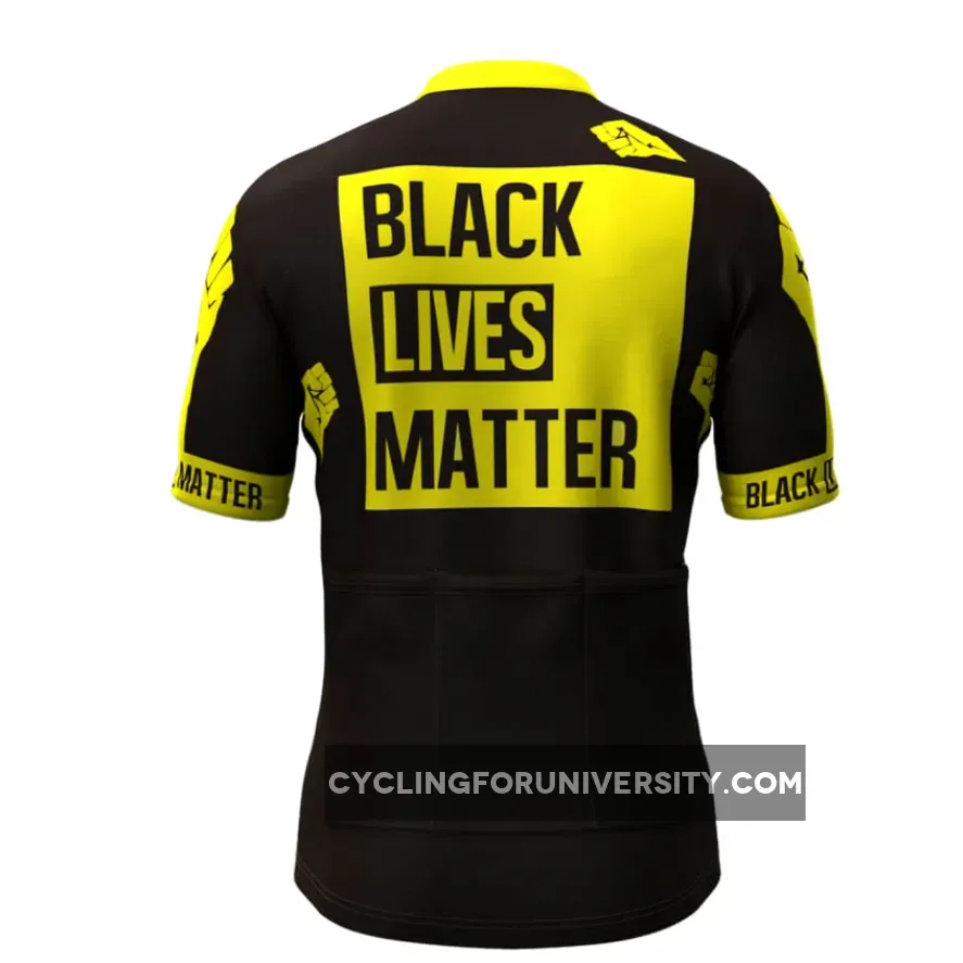 Black Lives Matter Men's Cycling Jersey Outlet