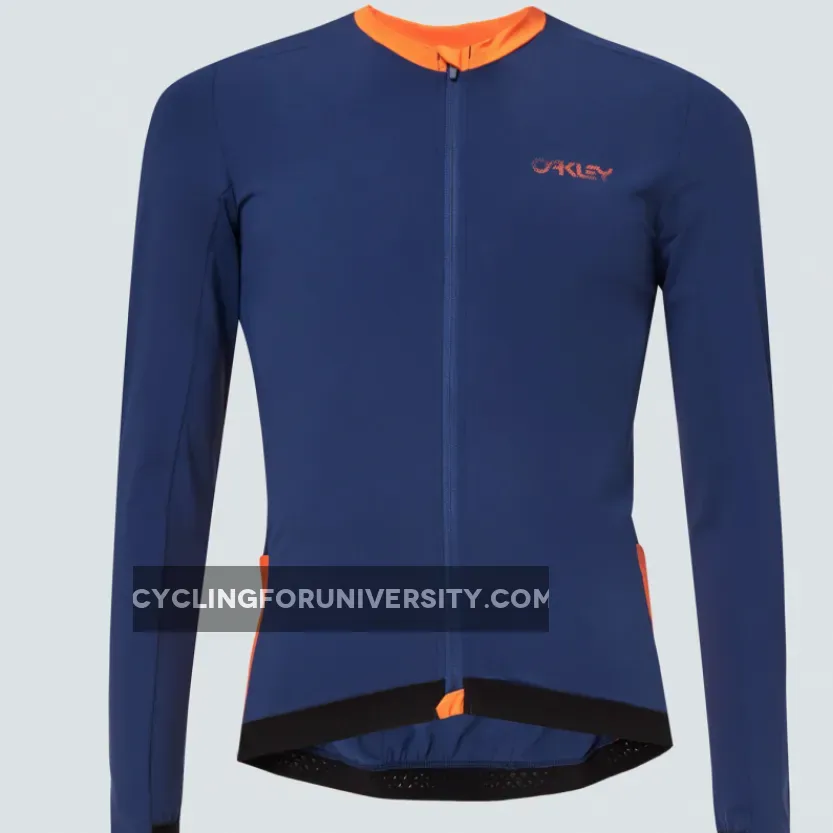 Oakley Element Long Sleeves Jersey - Blue New Releases