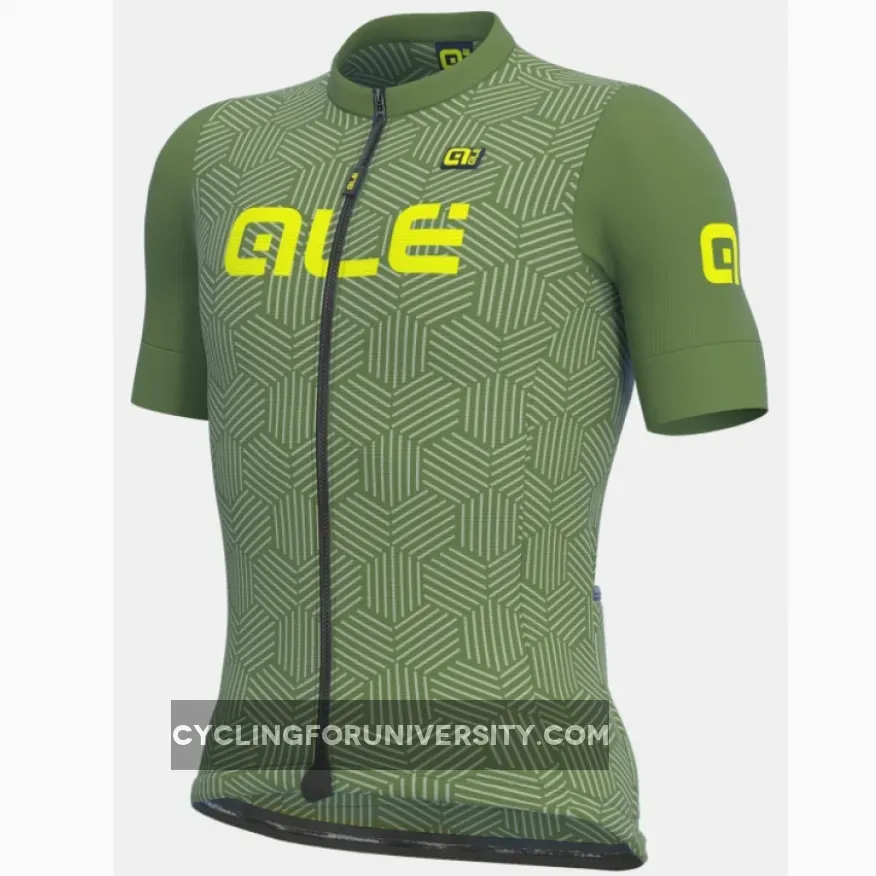 ALE' Cross Solid Green Jersey, New Releases