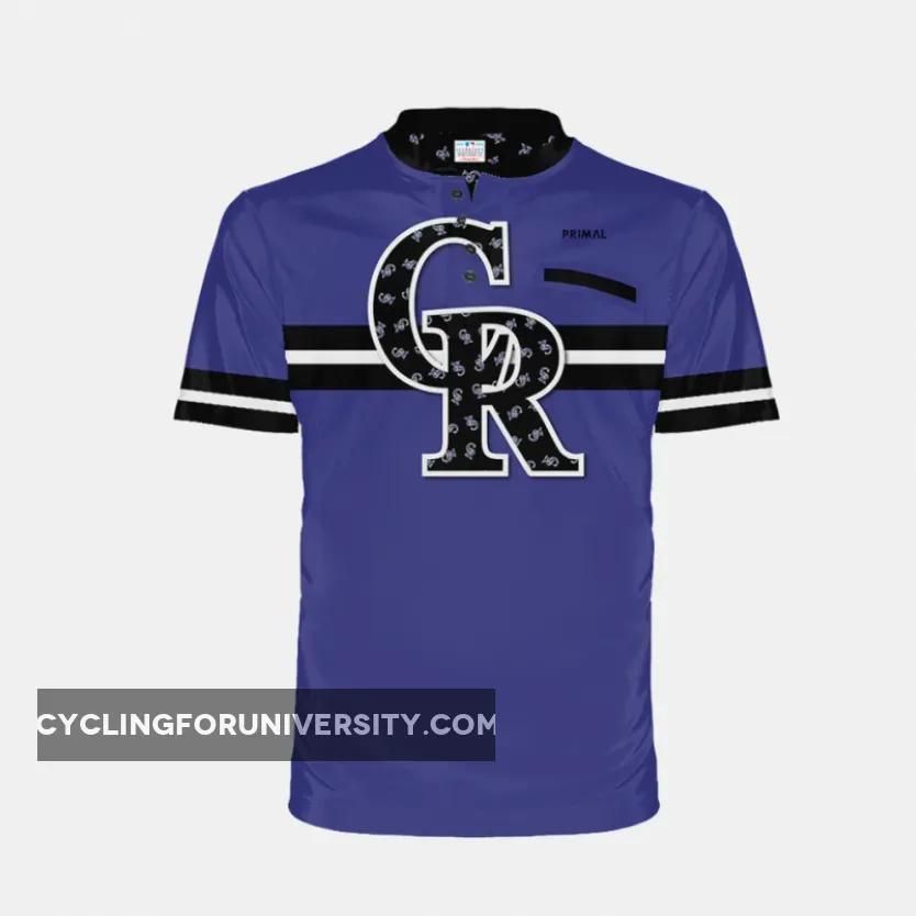Colorado Rockies Men's Henley Restock ROC1H20M