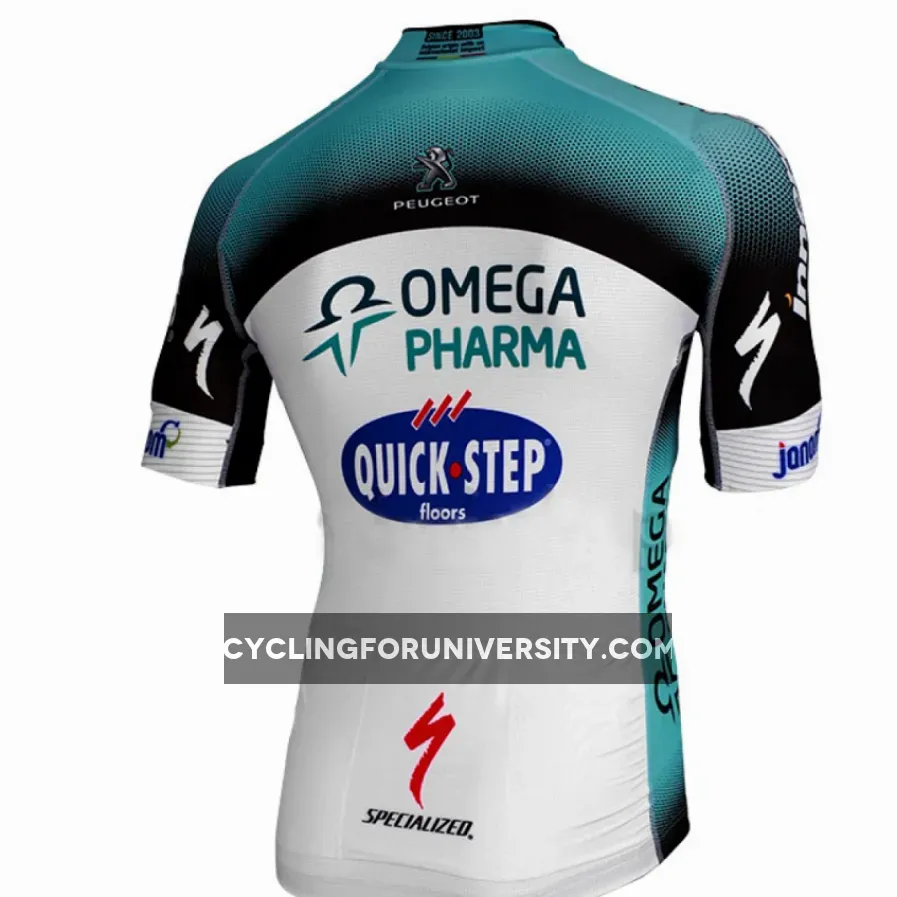 2013 OMEGA PHARMA-QUICKSTEP (FRC) Short sleeve Cycling jersey