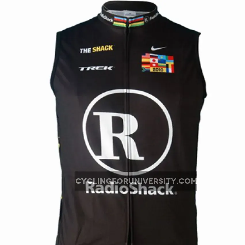 2010 Team RadioShack Last 28 Days Cycling Thermal Sleeveless Vest