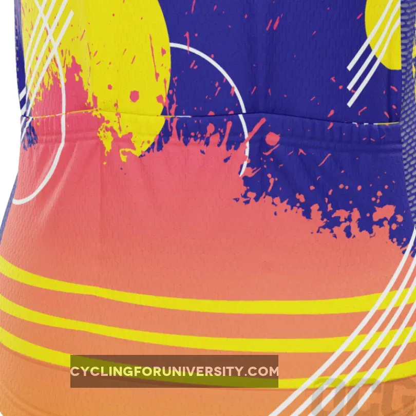 Vixen Women's Drips & Splatters Short Sleeve Cycling Jersey