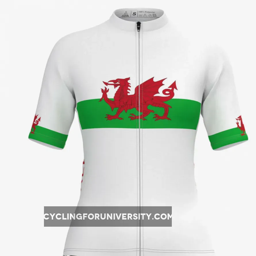 Wales Flag Women's Cycling Jersey V4 Brand New