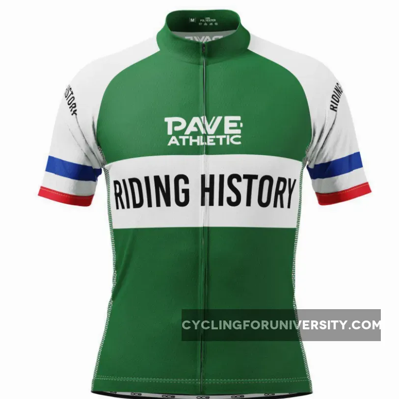 PAVE Athletic Retro Loiret Short Sleeve Cycling Jersey