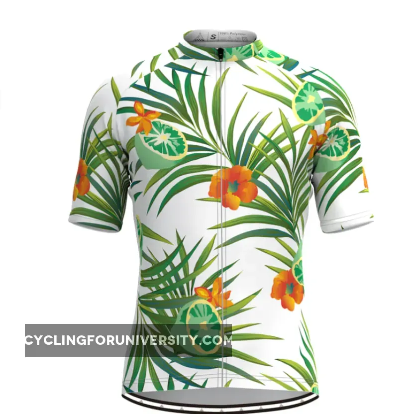 Men's Fruit Print Aloha Hawaiian Jersey Lemon For Sale