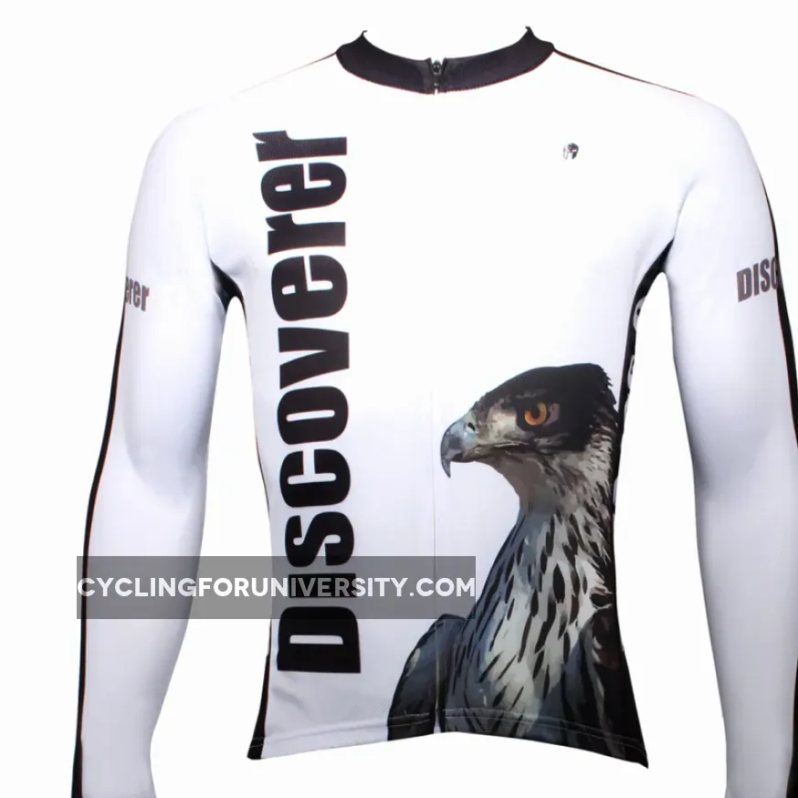 ILPALADINO Men's Long Sleeves Cycling Jersey with Tights Clothing Suits Spring Autumn Exercise Bicycling Pro Cycle Clothing Racing Apparel Outdoor Sports Leisure Biking Shirts NO.303