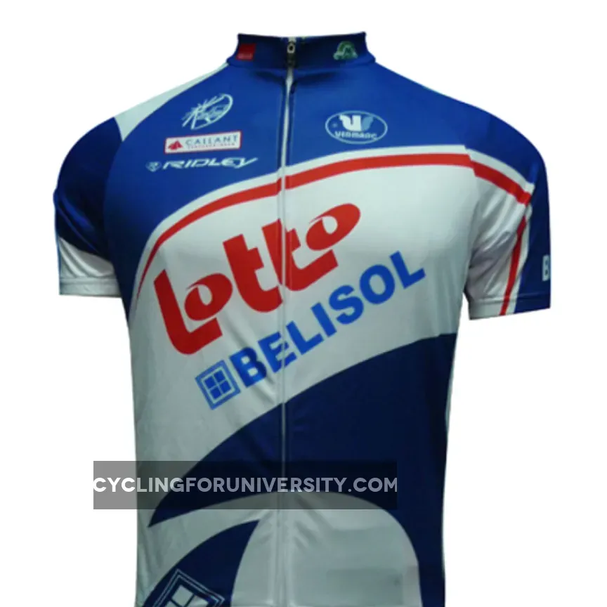 2012 TEAM LOTTO Cycling Short Sleeve Jersey New Releases