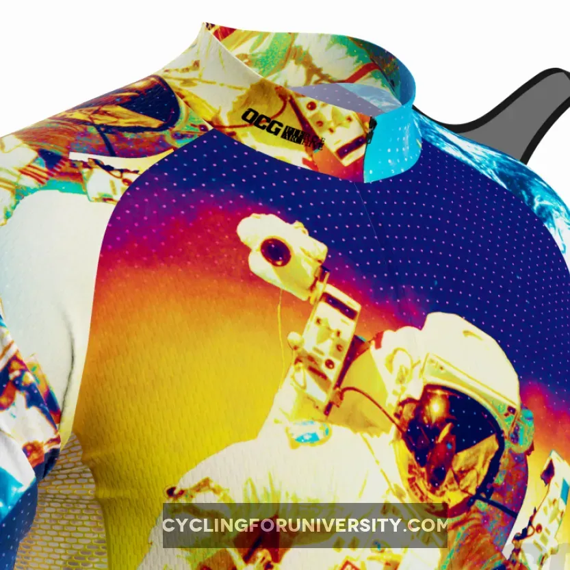 Men's Astronaut to the Moon Short Sleeve Cycling Kit Moon Cycling
