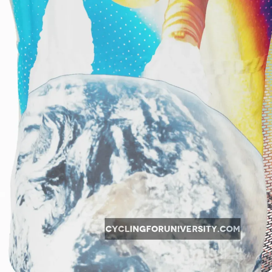 Men's Astronaut to the Moon Short Sleeve Cycling Kit Moon Cycling