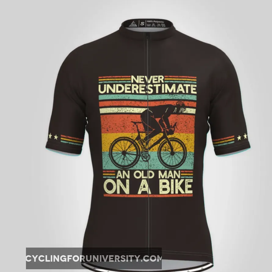 Men's Old Man Retro Cycling Jersey Restock