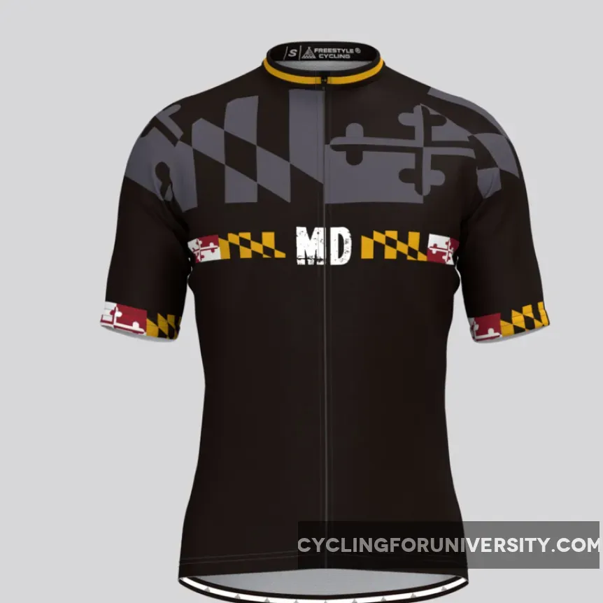 Maryland Blackout Men's Cycling Jersey Online