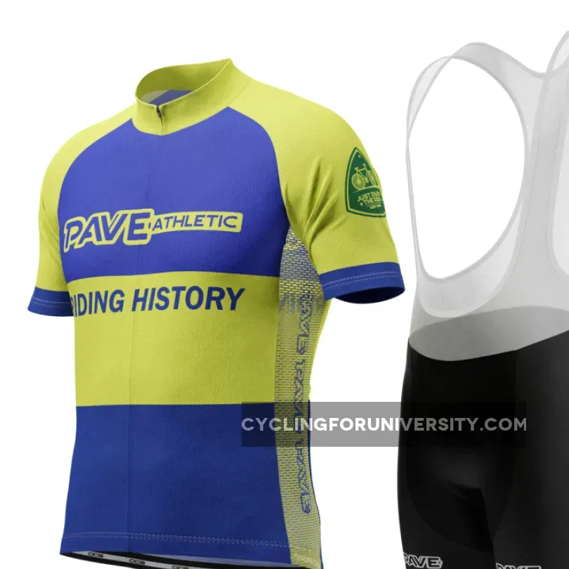 PAVE Athletic Retro Rubber Road Short Sleeve Cycling Kit