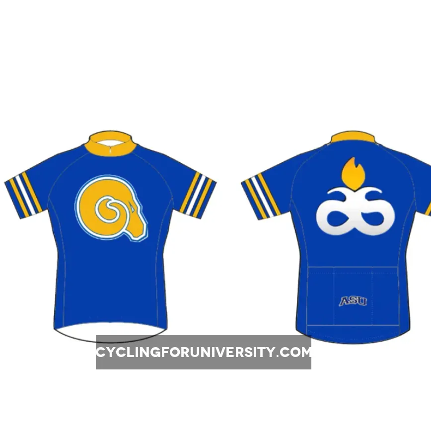 NCAA Albany State University ASU Golden Rams Cycling Jerseys Bike Clothing