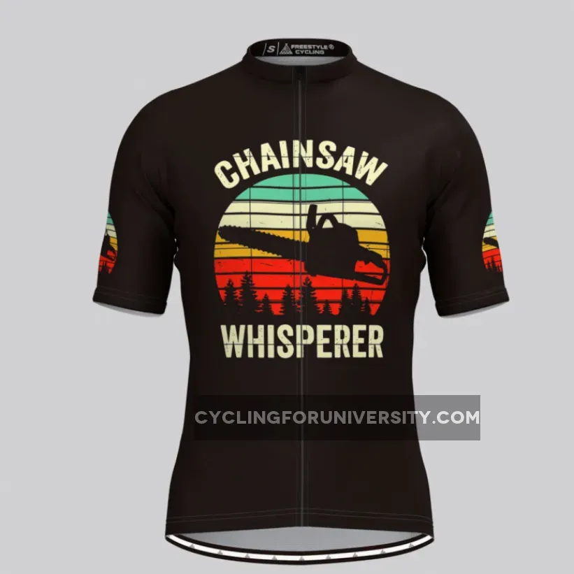 Chainsaw Whisperer Men's Cycling Jersey For Sale