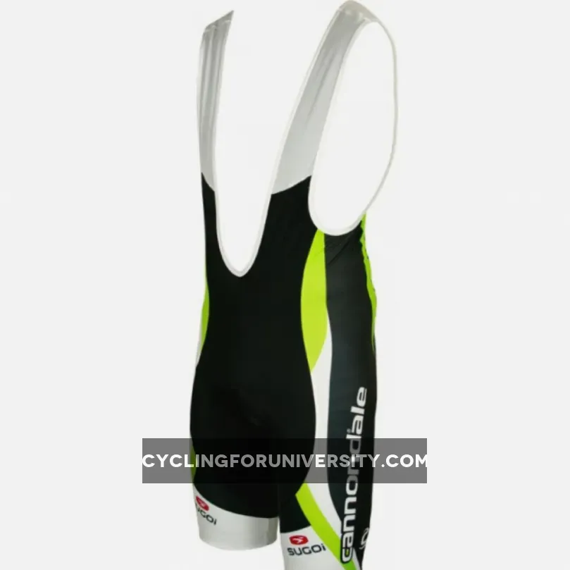LIQUIGAS CANNONDALE 2012 Black Edition Sugoi Radsport-Profi-Team Bib Shorts