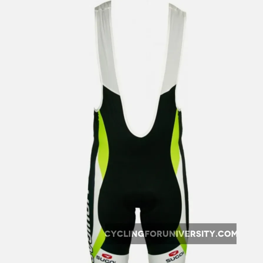 LIQUIGAS CANNONDALE 2012 Black Edition Sugoi Radsport-Profi-Team Bib Shorts