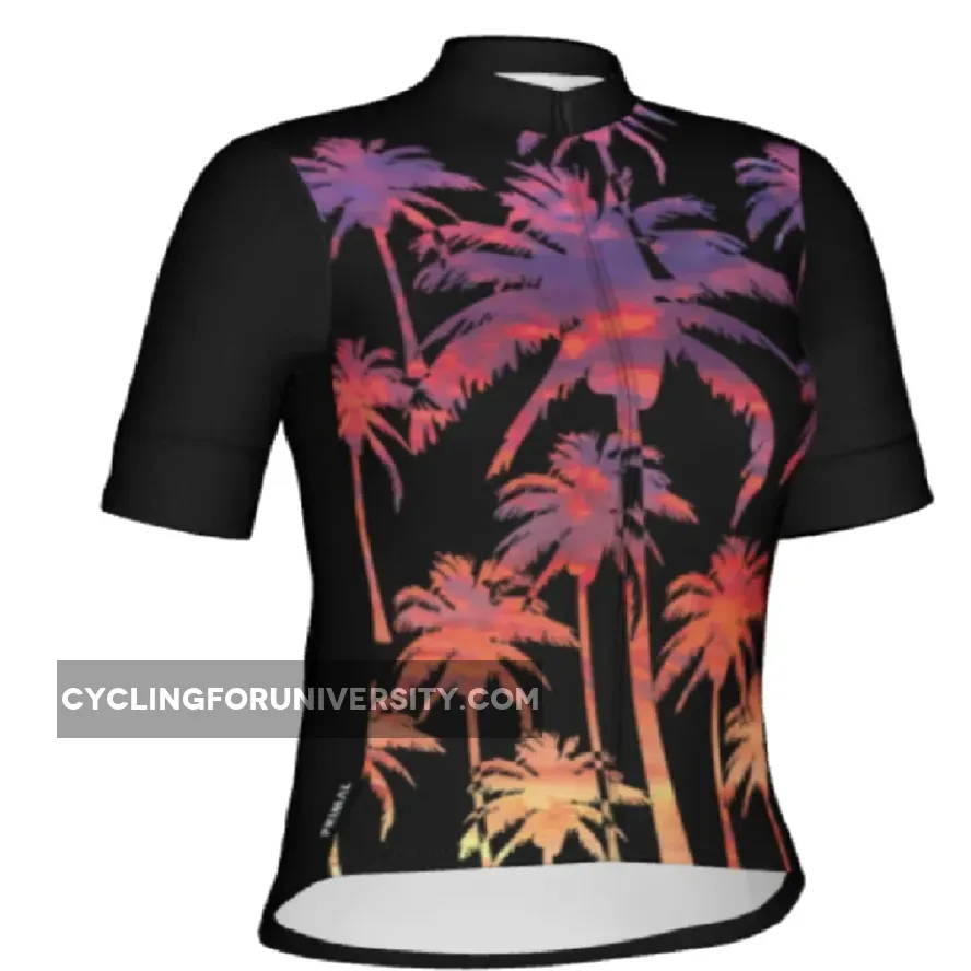 Primal Wear Vice Women's Palm Tree Full Zip Helix 2.0 Cycling Jersey