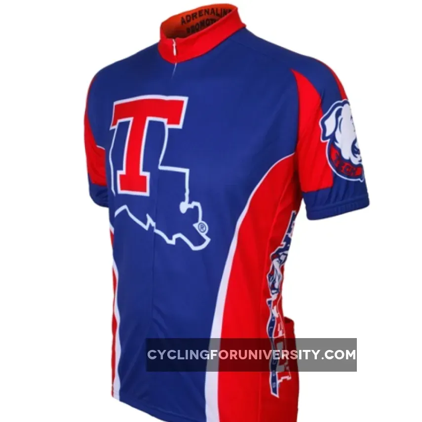 Louisiana Tech Bulldogs Cycling Short Sleeve Jersey Outlet
