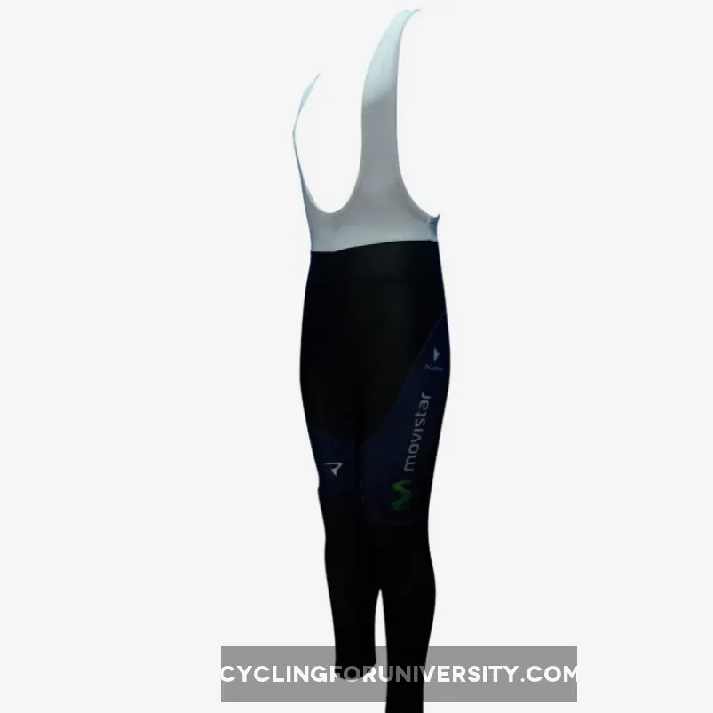 2013 Movistar Cycling Winter Bib Tights To Buy