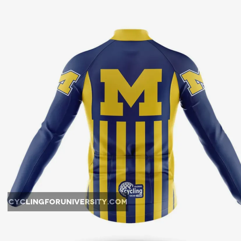 University of Michigan USA - Men's Cycling Kit / Long Sleeve Jersey