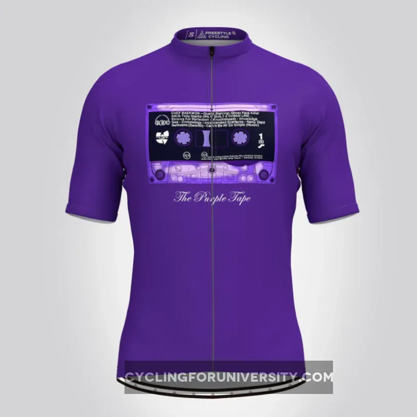 The Purple Tape Classic Cycling Jersey Purple Online