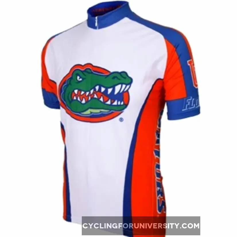 UF University of Florida Gators Cycling Short Sleeve Jersey, Uf Bike
