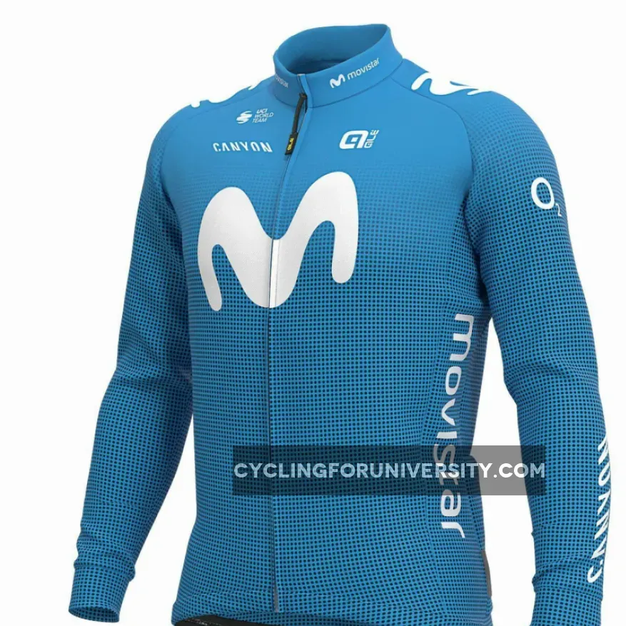 2021 Movistar Prime Long Sleeve Jersey, Outlet MOV21L1