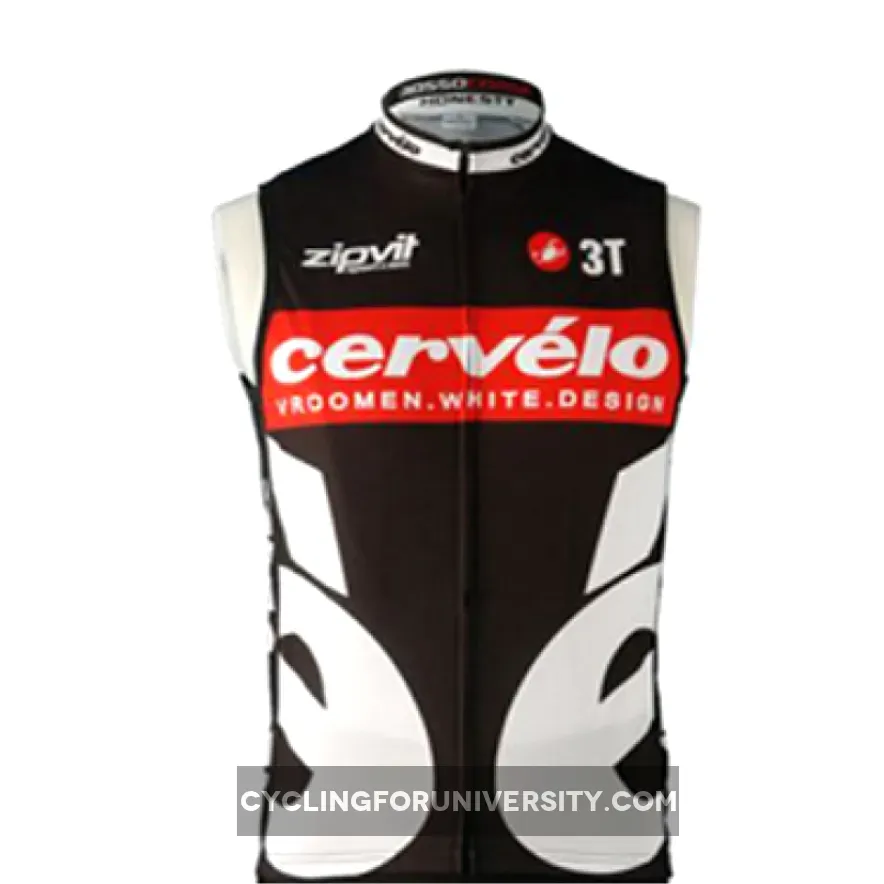CERVELO RED Winter Thermal Fleece Sleeveless Jersey To Buy