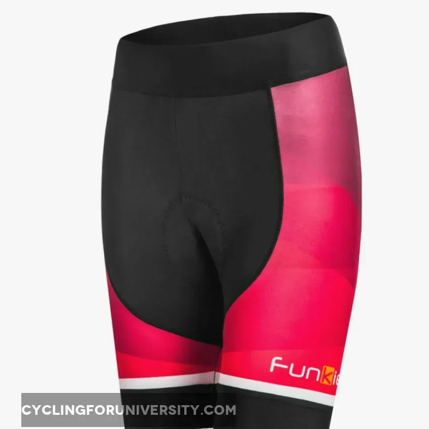 FunKier Arona women's Padded cycling short with B13 Chamois Pink