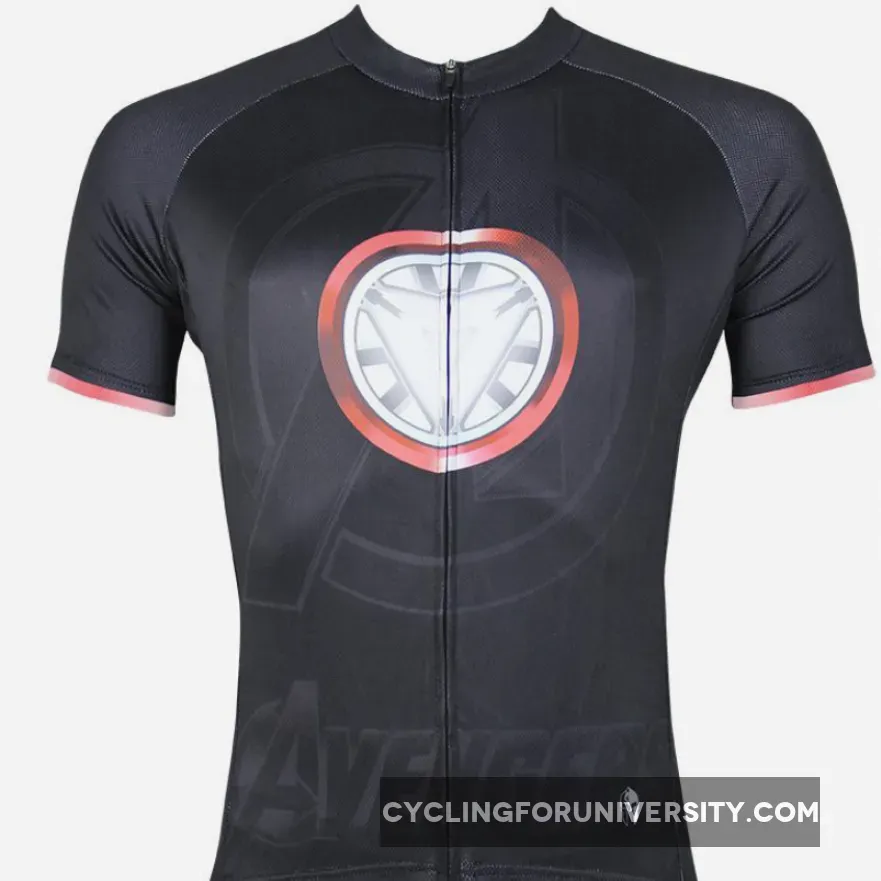 Marvel Comics Super Hero Iron Man Men's Short/Long-sleeve Cycling Jersey Jacket T-shirt Summer Spring Autumn Clothes Sportswear Iron Man NO.043