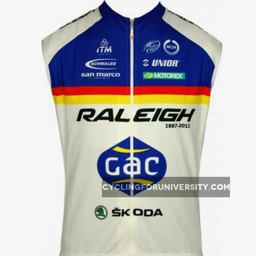RALEIGH 2012 MOA professional cycling team - Cycling Sleeveless Jersey